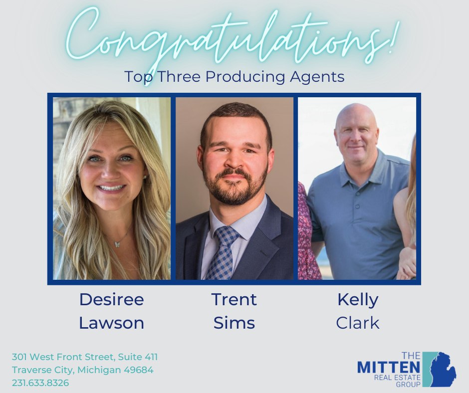 The Mitten - Congratulations to our Top Producing Agents for the month ...