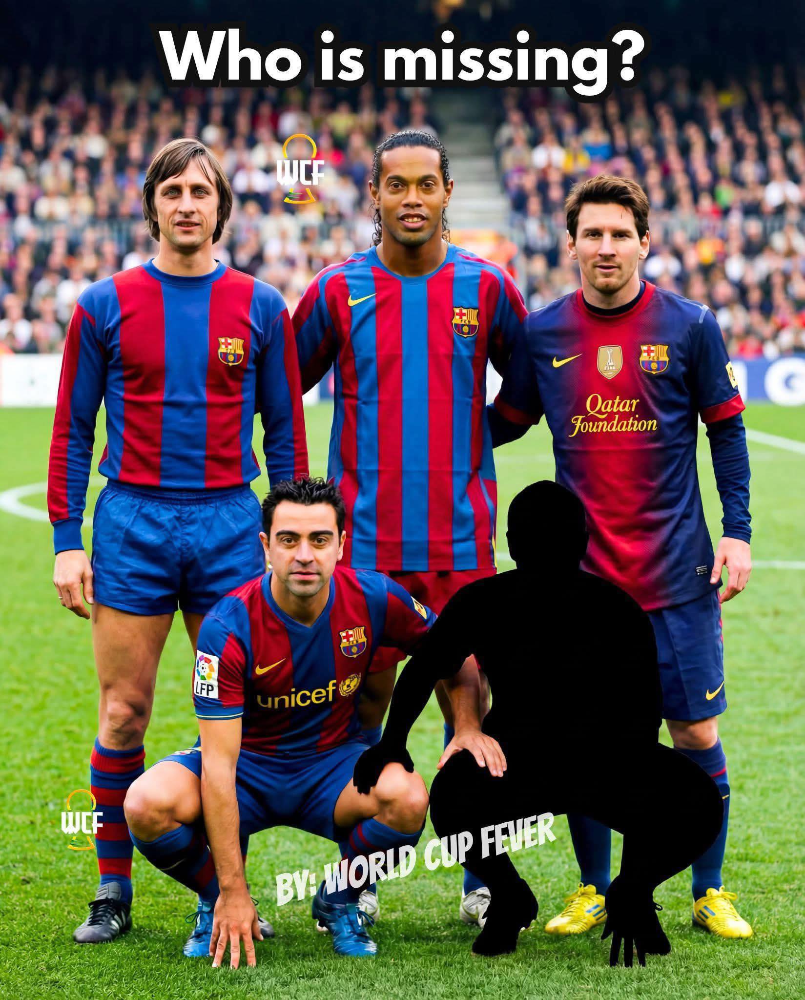 洋楽 4 Grupos De Barcelona FIRST LOOK: Four FC Barcelona legends unite for an epic 1/1 quad