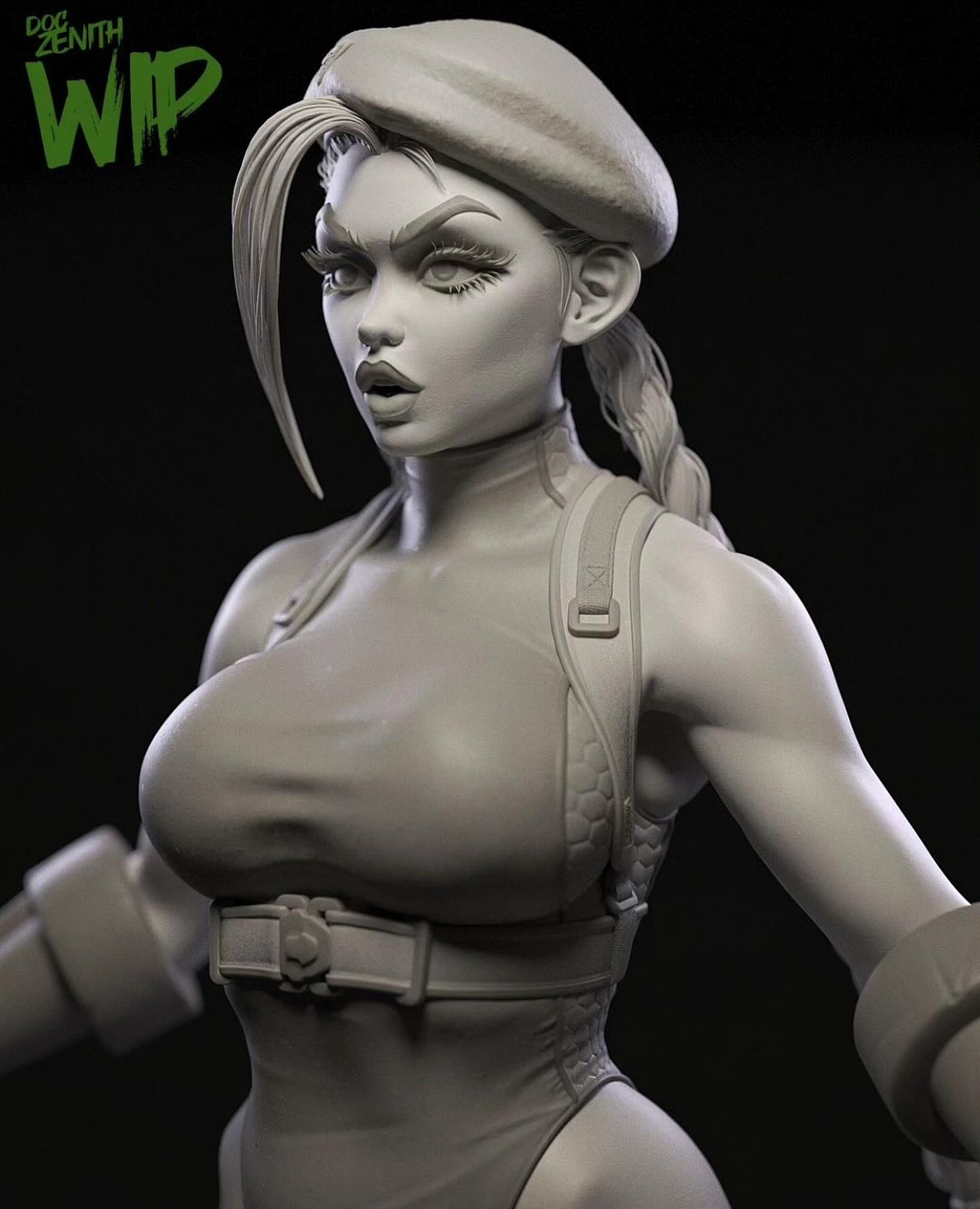 A very thick Cammy (Street Fighter) by... - ToyReview.com.br