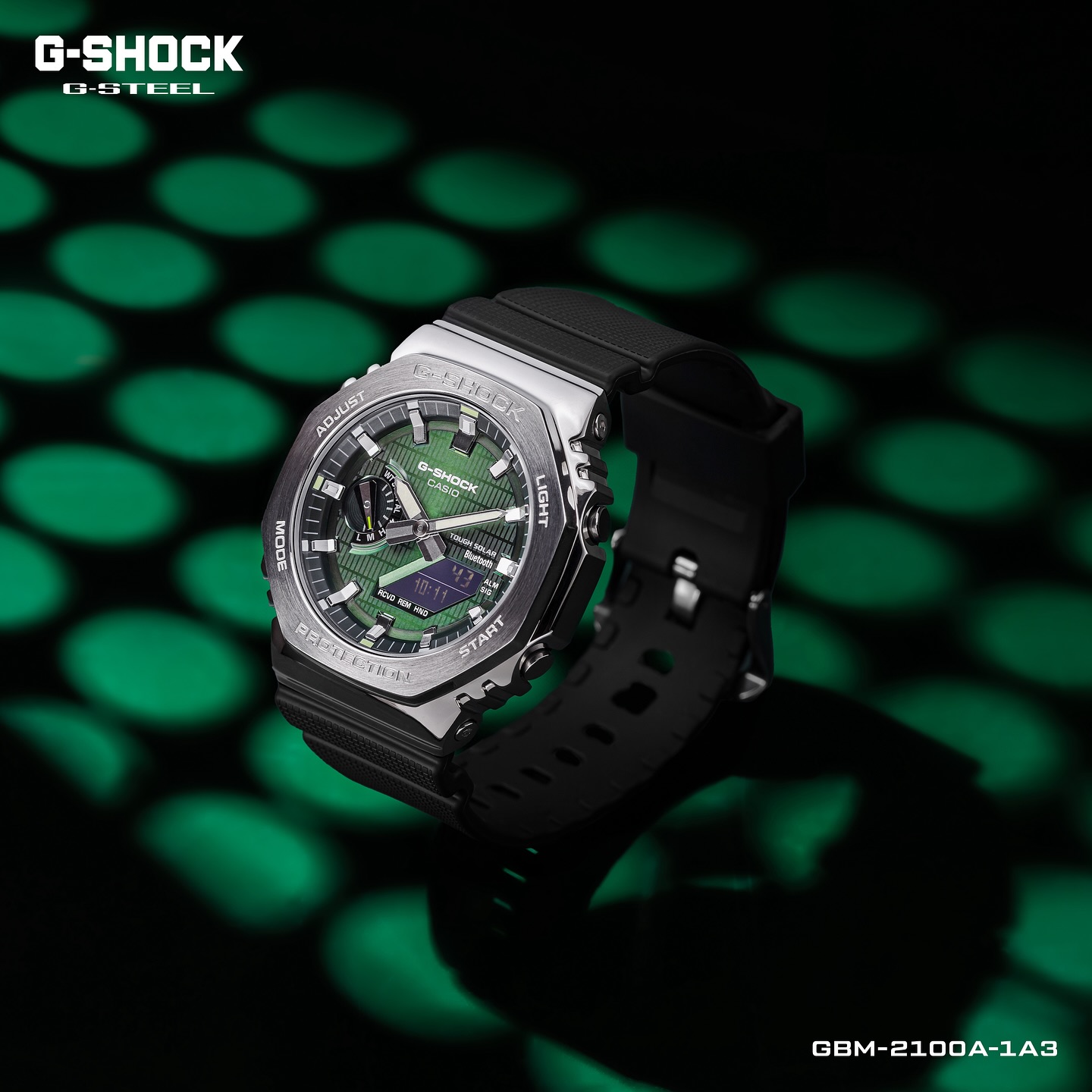 Unleash rugged sophistication with the G-SHOCK G-STEEL GBM-2100 