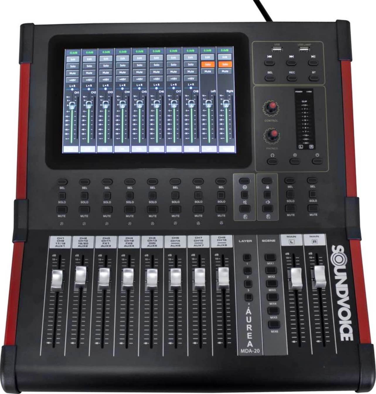 Mesa Digital de som MDA 20 - Pro Audio Equipment - São Paulo, Brazil ...