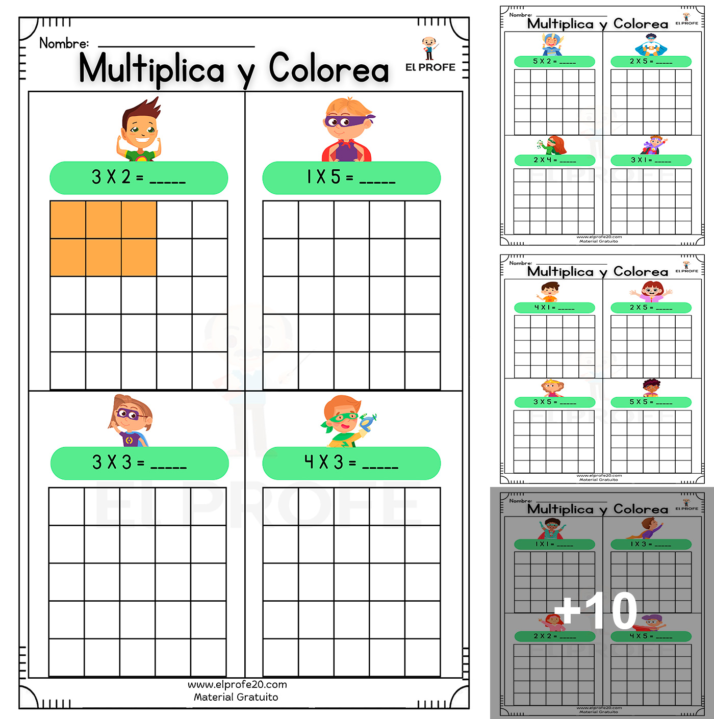 Ejercicios para repasar... - El Profe - Material educativo | Facebook
