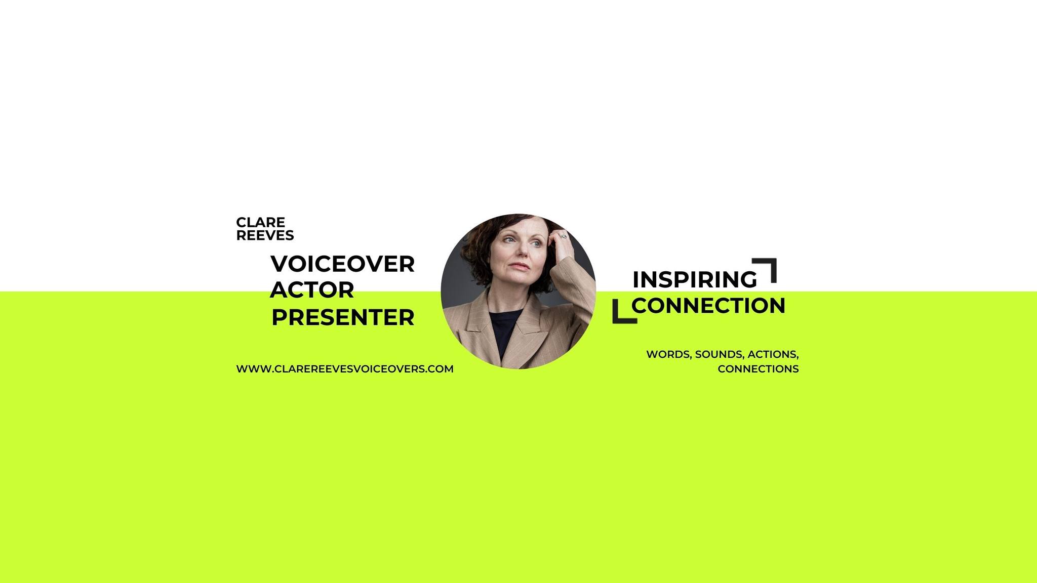 Clare Reeves Voiceover and TV & Radio Presenter