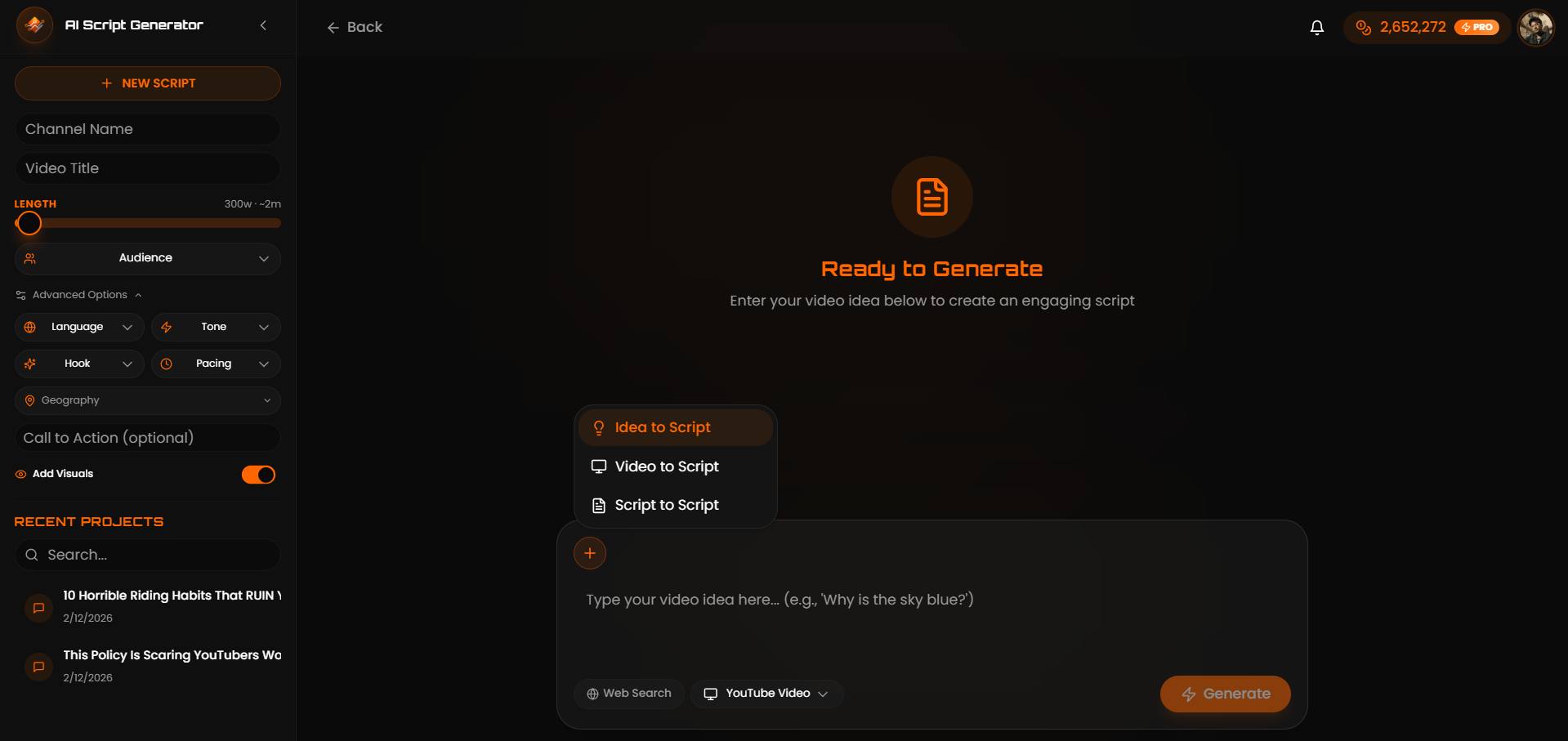 Ali - 🚀 Introducing AI Script Generator Now Live on promptizer🔥 Writing ...