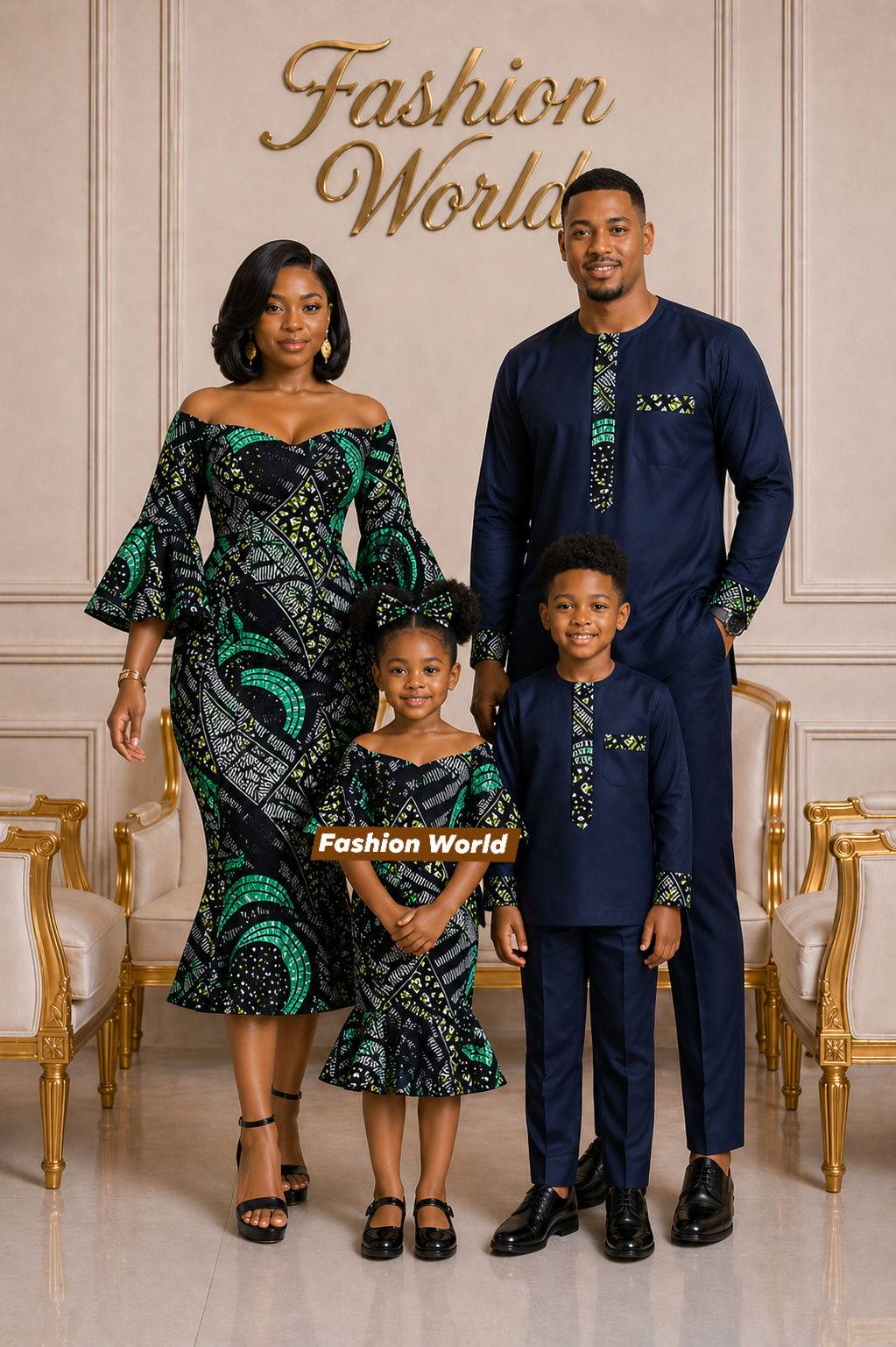 family match dress JJ Navy Matching Outfits 31 Chest (without stretch) Summer Parent-Child matching daughter matching