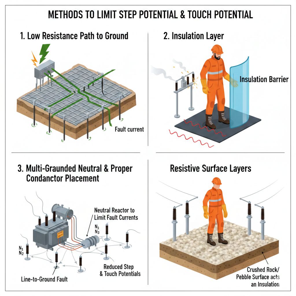 Power - How to Limit Step Potential and Touch Potential ? : Step ...