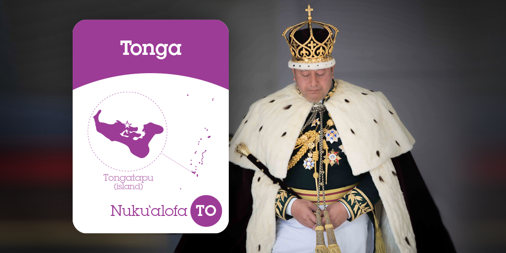 The birthday of King Topou VI is... - Around The Globe Trivia
