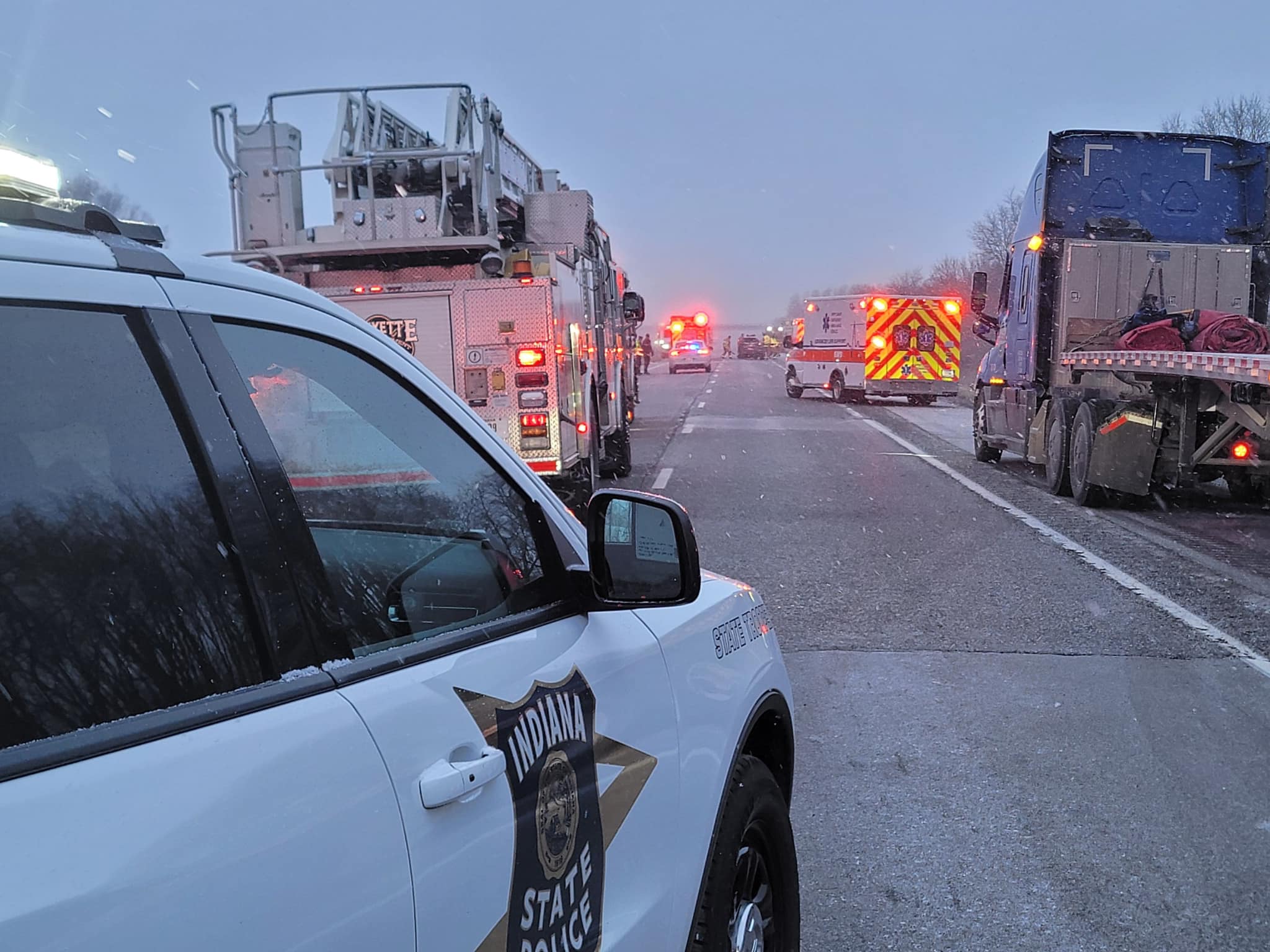 I-65 northbound lanes open after crash near 167-mile marker