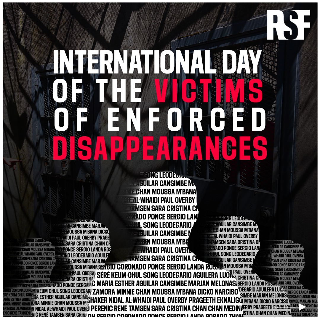 International Day for the Victims of Enforced Disappearance: Today ...