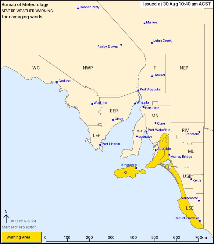 The Bureau of Meteorology has... - Kingston District Council