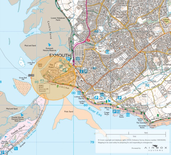 David - 🚨IMPORTANT EXMOUTH UXO UPDATE🚨 The safety cordon put in place ...