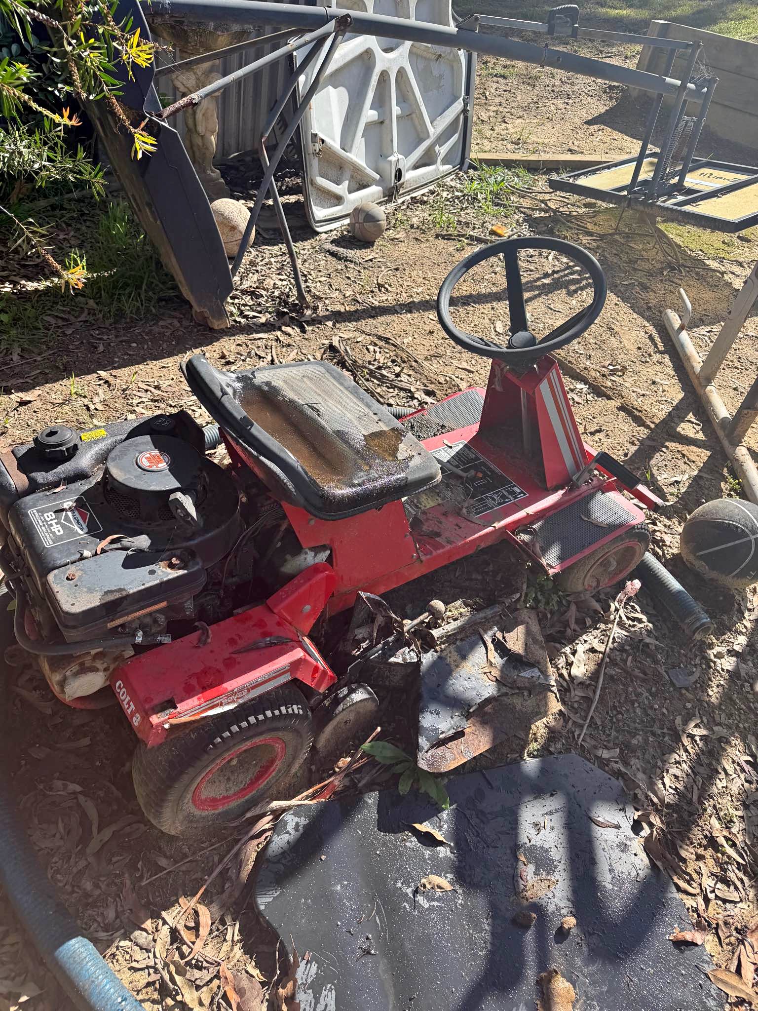 Old colt 8 Rover ride on lawn mower - Lawn Mowers - Bullaburra ...