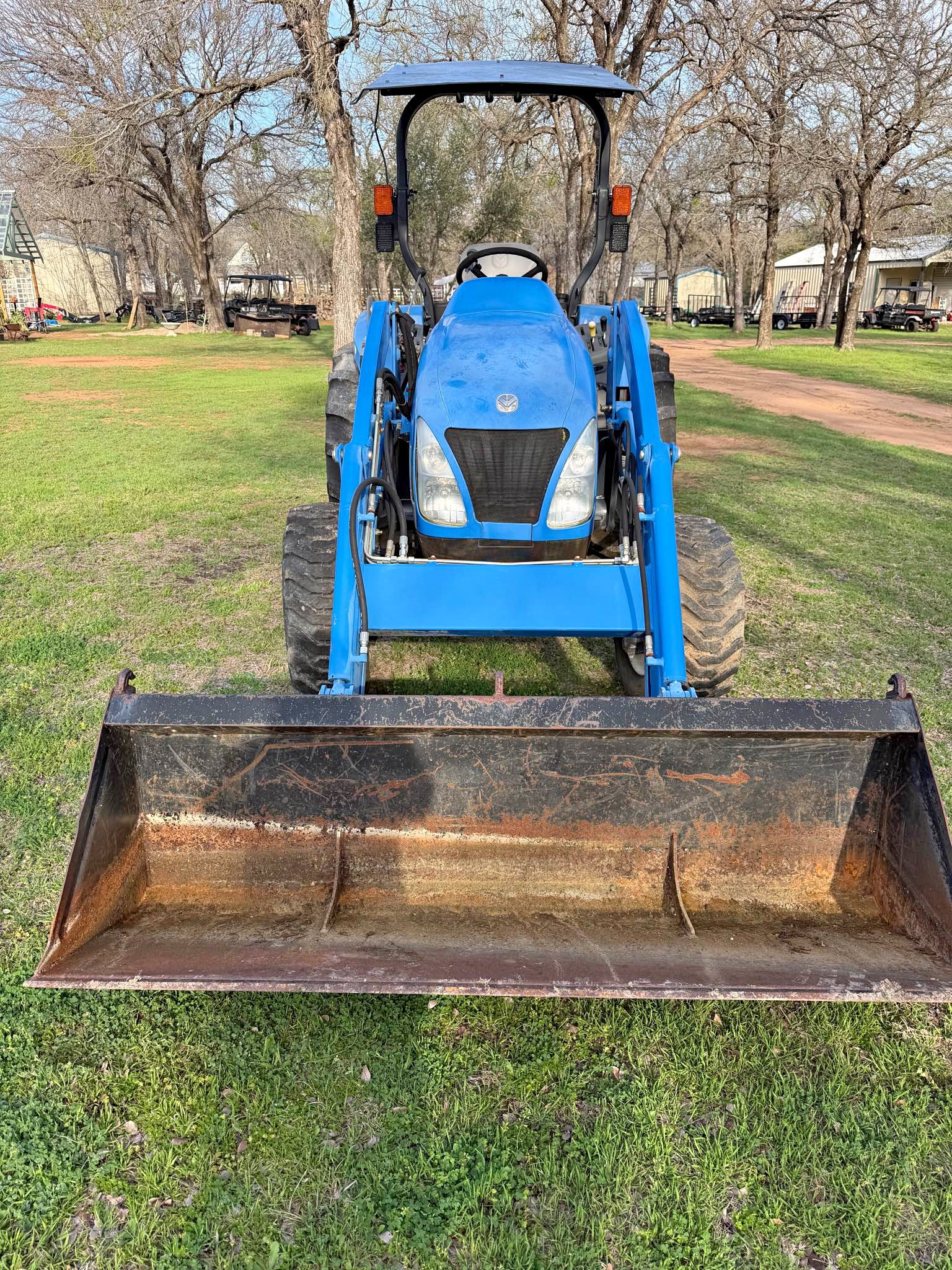 Very Nice Heavy Duty New Holland TC45da 45hp 4x4,Tractor/loader, hsr ...