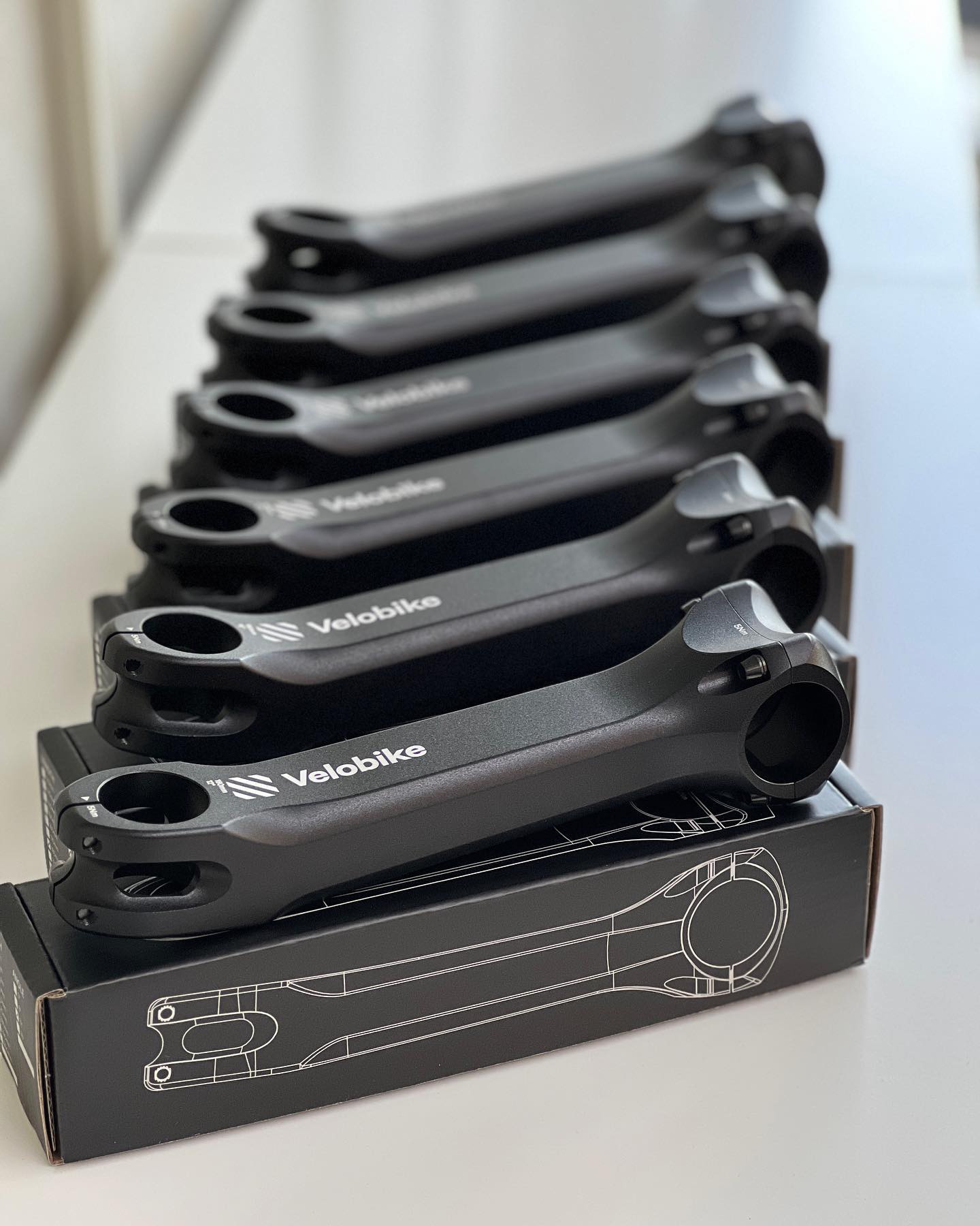 Velobike elite longboi stem for track cycling