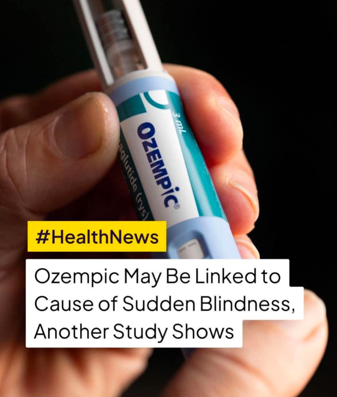 You've seen the headlines. Should you be worried about semaglutide medications, like Ozempic, leading to vision loss? Read the full story on Today Show https://ow.ly/zeEX50WBHhz