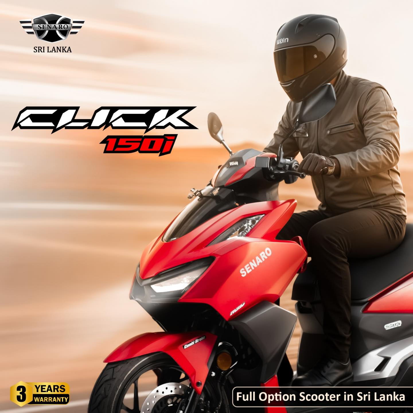Senaro - 𝐒𝐄𝐍𝐀𝐑𝐎 𝐂𝐋𝐈𝐂𝐊 𝟏𝟓𝟎𝐢 🔥 Sri Lanka's No. 01 full option scooter ...