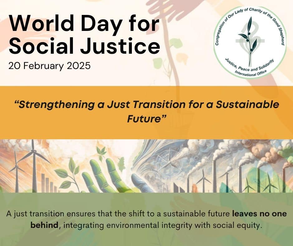 🌍 Honoring World Day of Social Justice 🌍 At the Good Shepherd ...