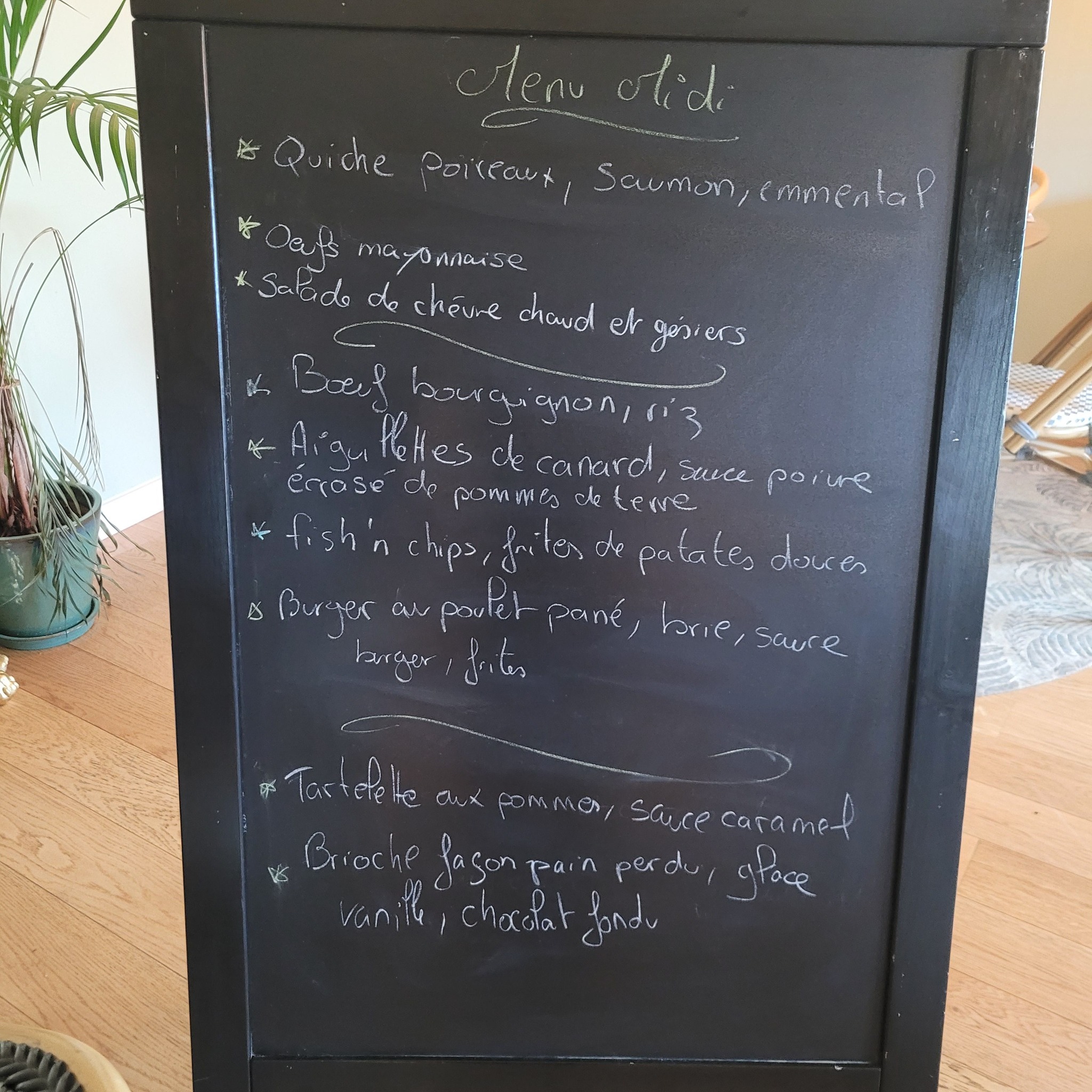 ART NOW Bistrot - Bonjour, Voici notre menu de la semaine ! 😋 | Facebook