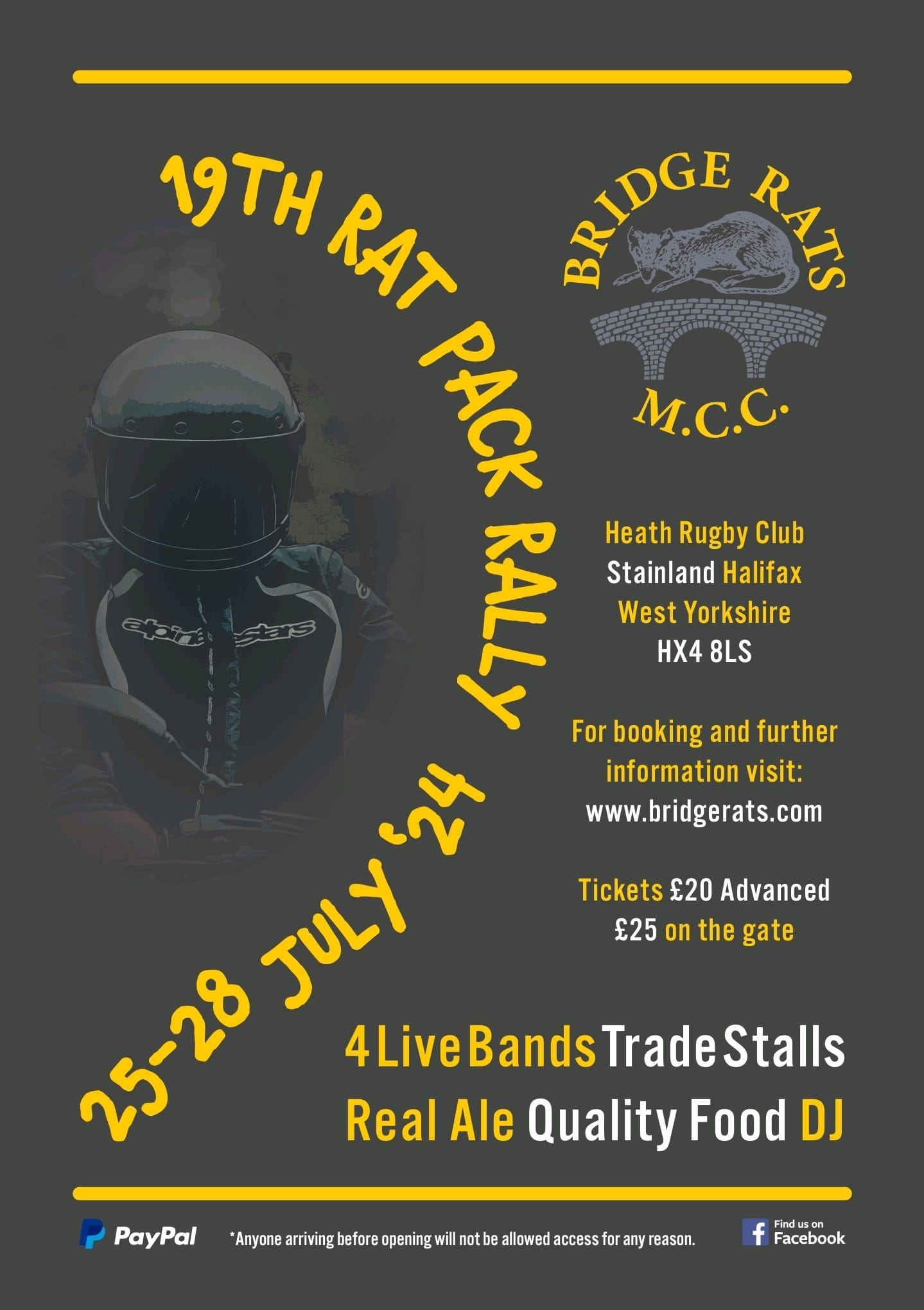 Bridge Rats MCC - 19th Rat Pack Rally