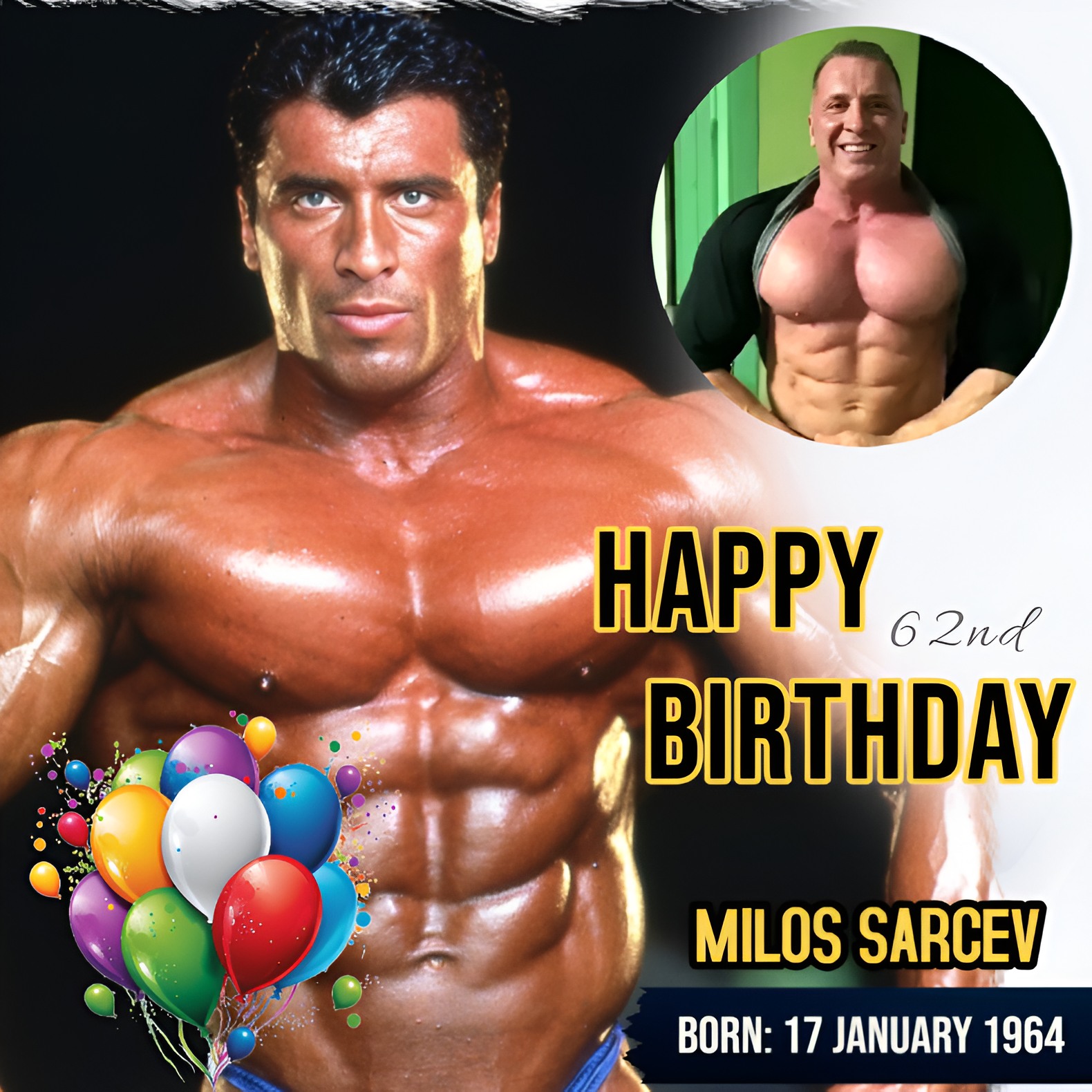 Fit - Happy 62nd Birthday to the Mind of Muscle, Milos Sarcev! A true ...
