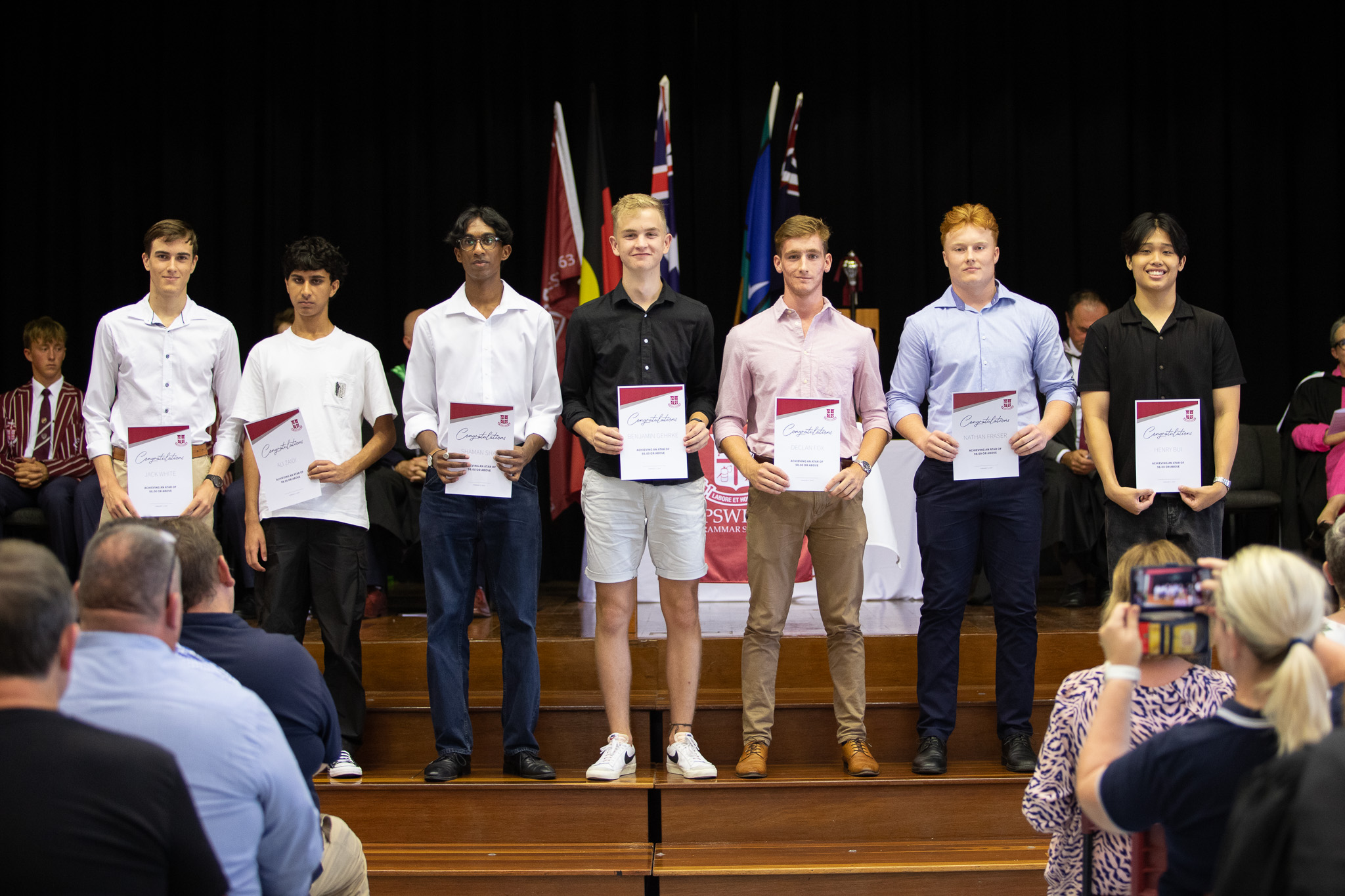 Ipswich - At Monday's Assembly we celebrated the exceptional academic ...