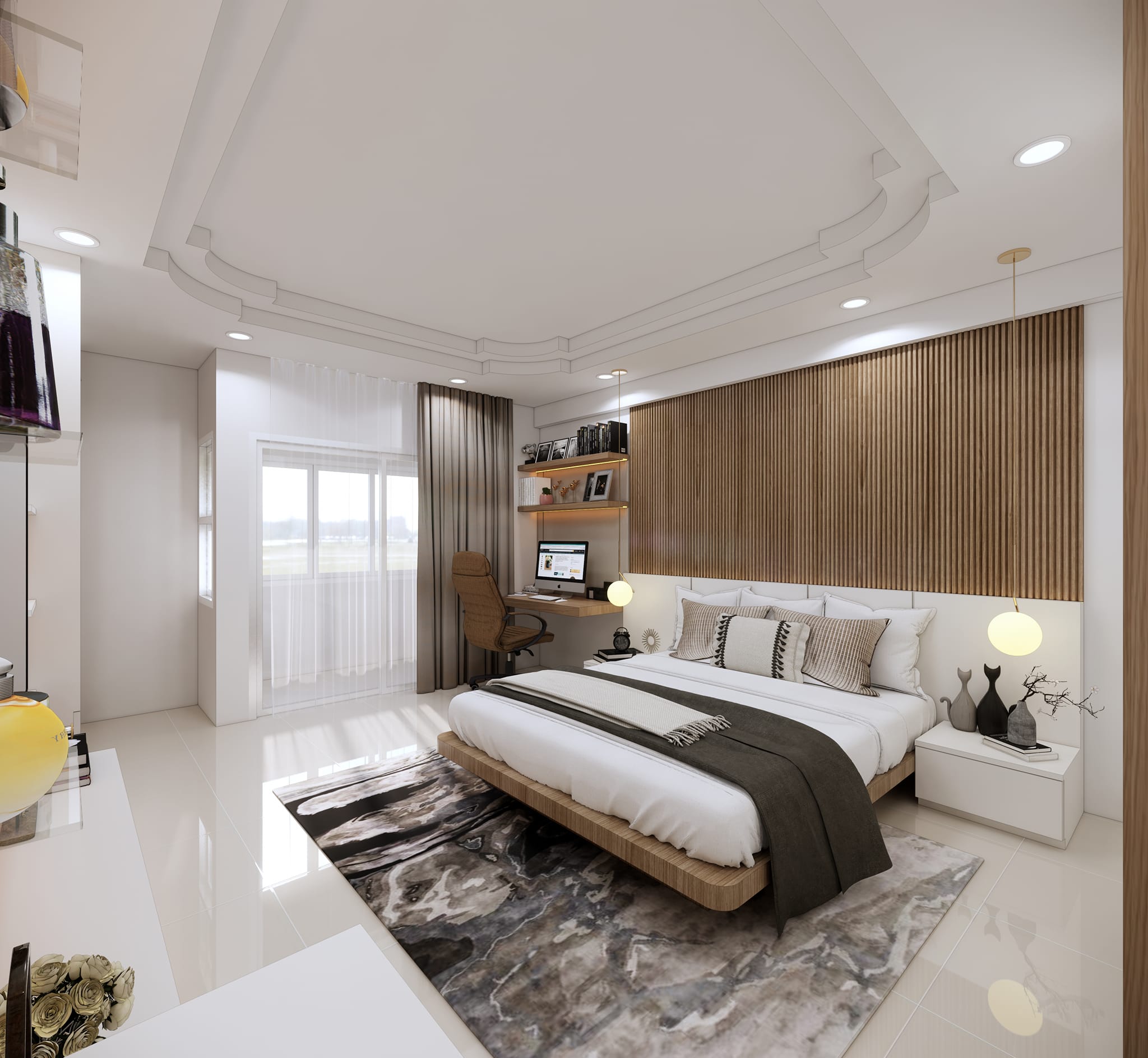 Haus interior hatyai จำหน่าย ผ้าม่าน วอลเปเปอร์และงาน มู่ลี่ ม่านปรับ ...