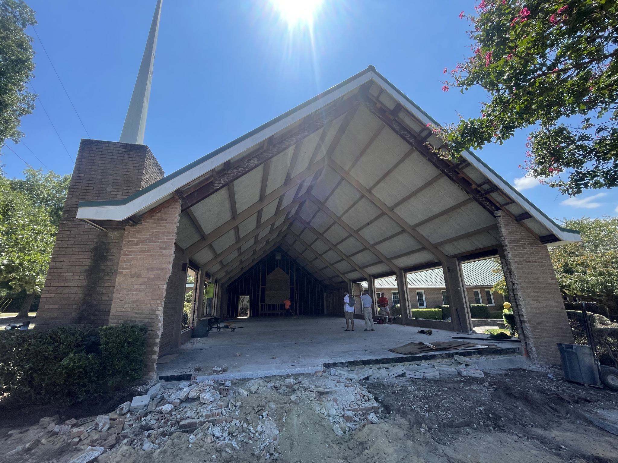 Many of you may have noticed the Chapel... - Mt. Horeb Church