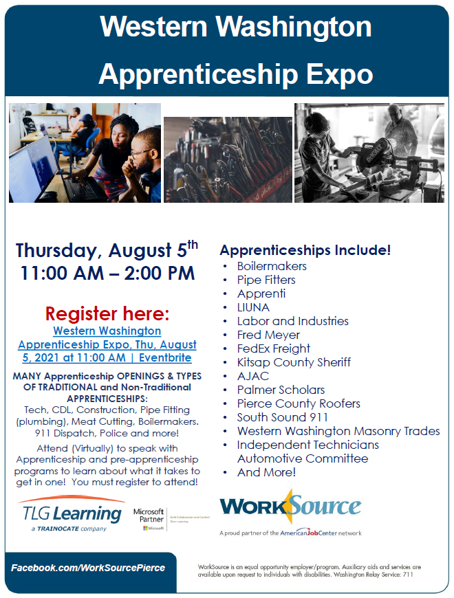 WorkSource JBLM - This expo is brought to you by... | Facebook