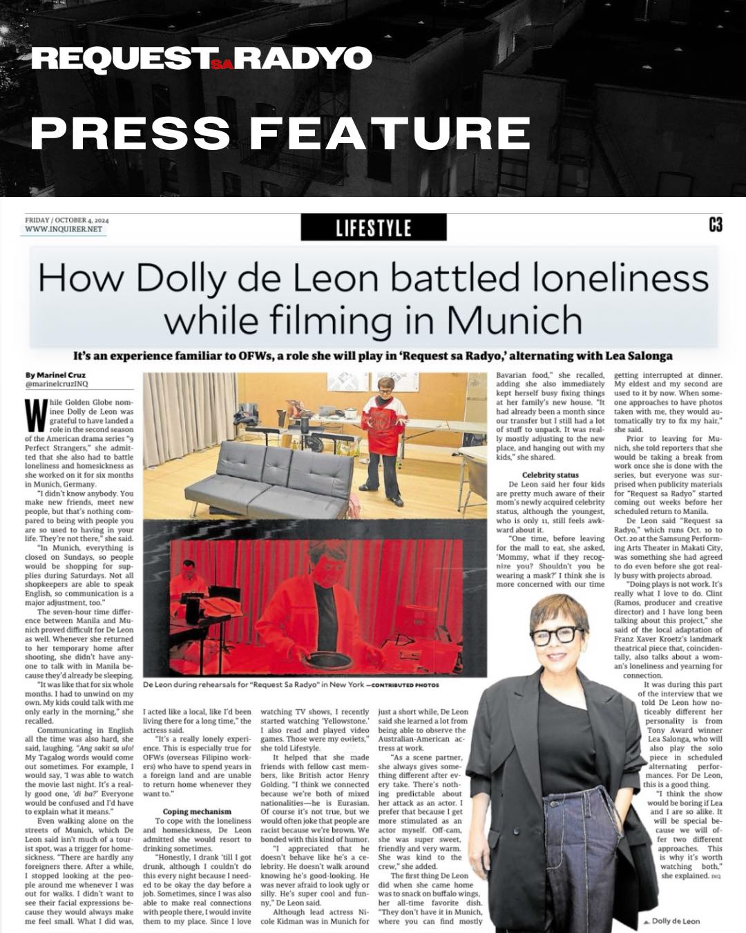 Samsung - Dolly de Leon is set to bring Ms. Reyes to life in Request Sa ...