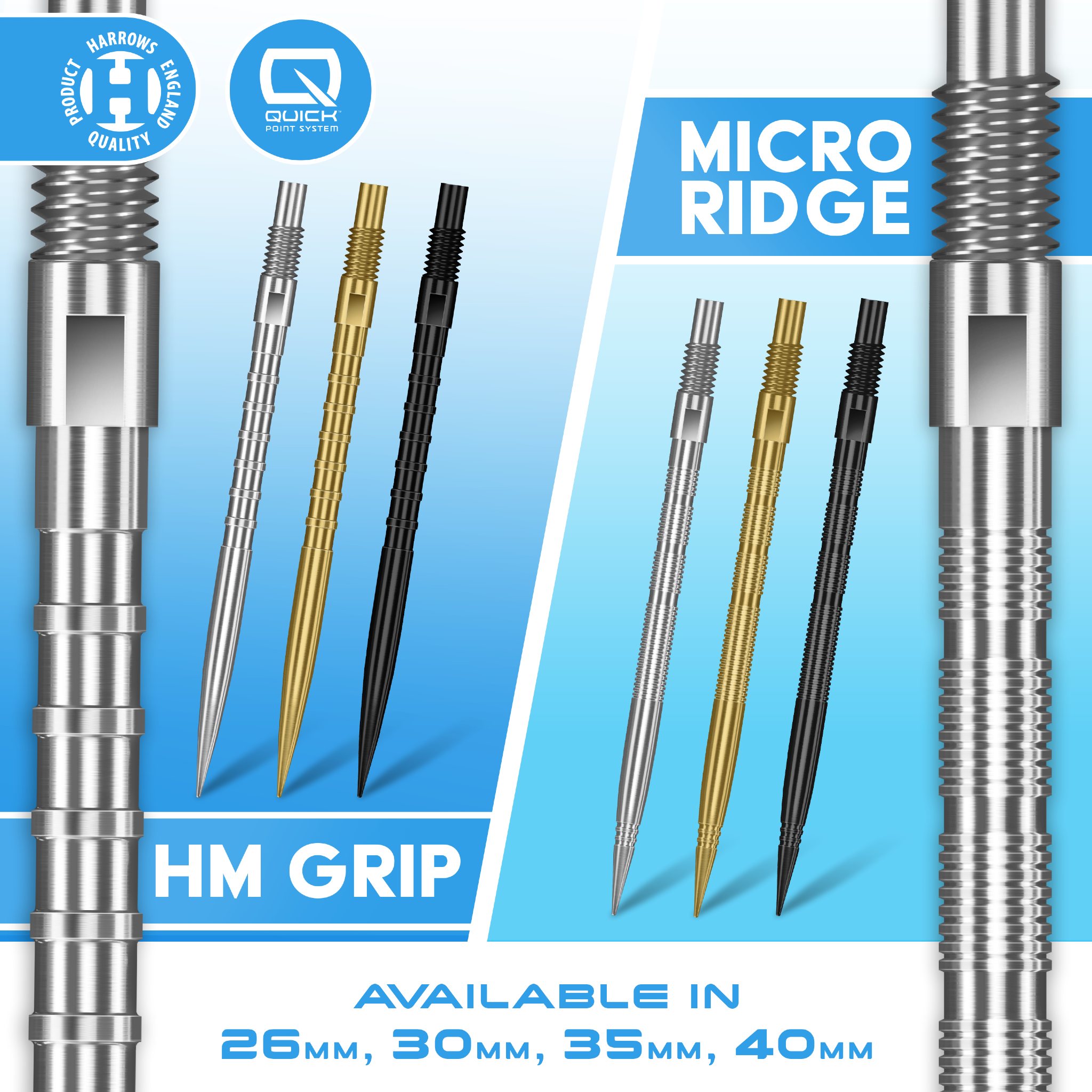 Harrows Darts - HM Grip vs. Micro Ridge: Which is your... | Facebook
