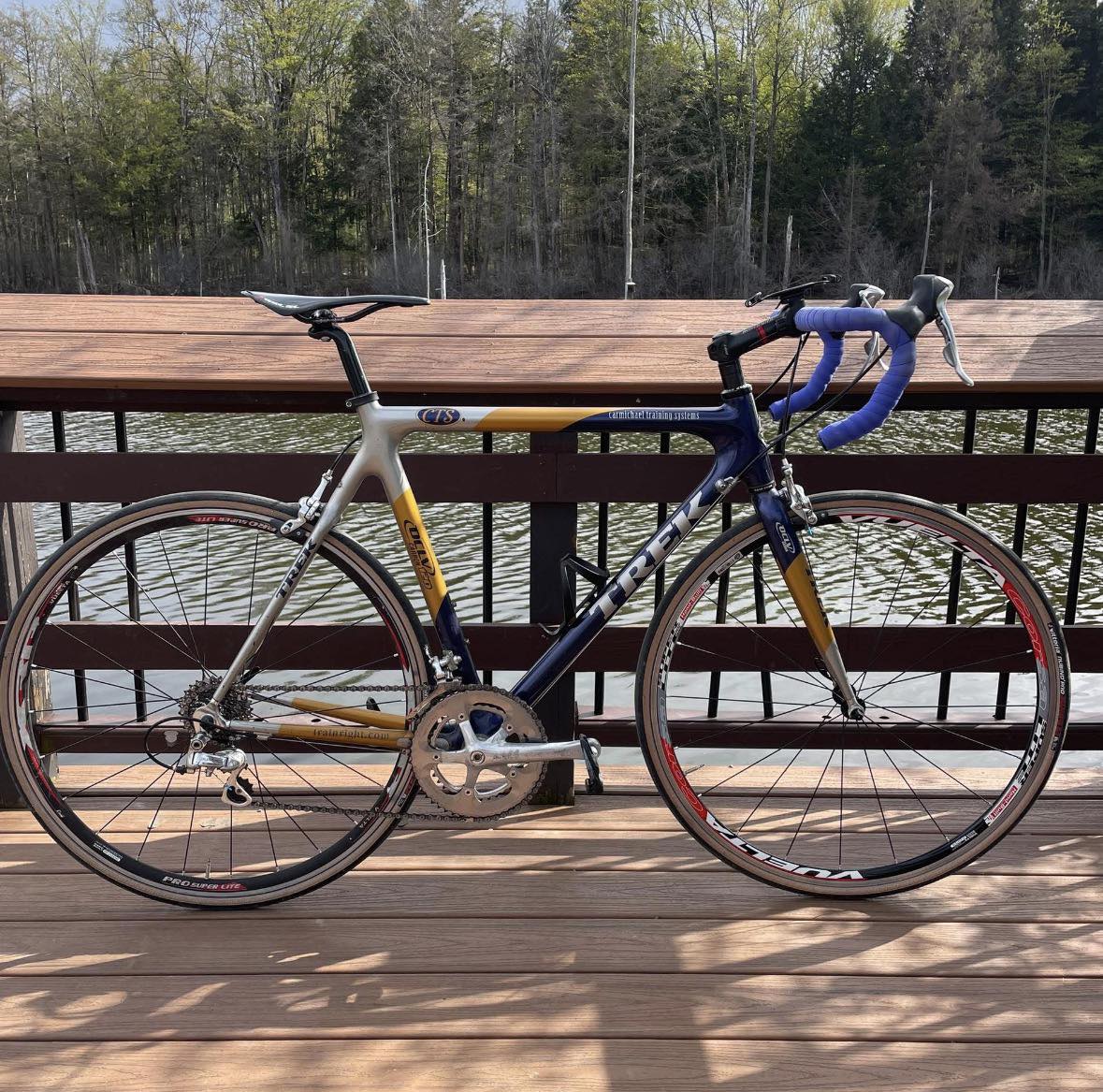 Trek 5500 OCLV carbon bike with Shimano Dura-Ace group set