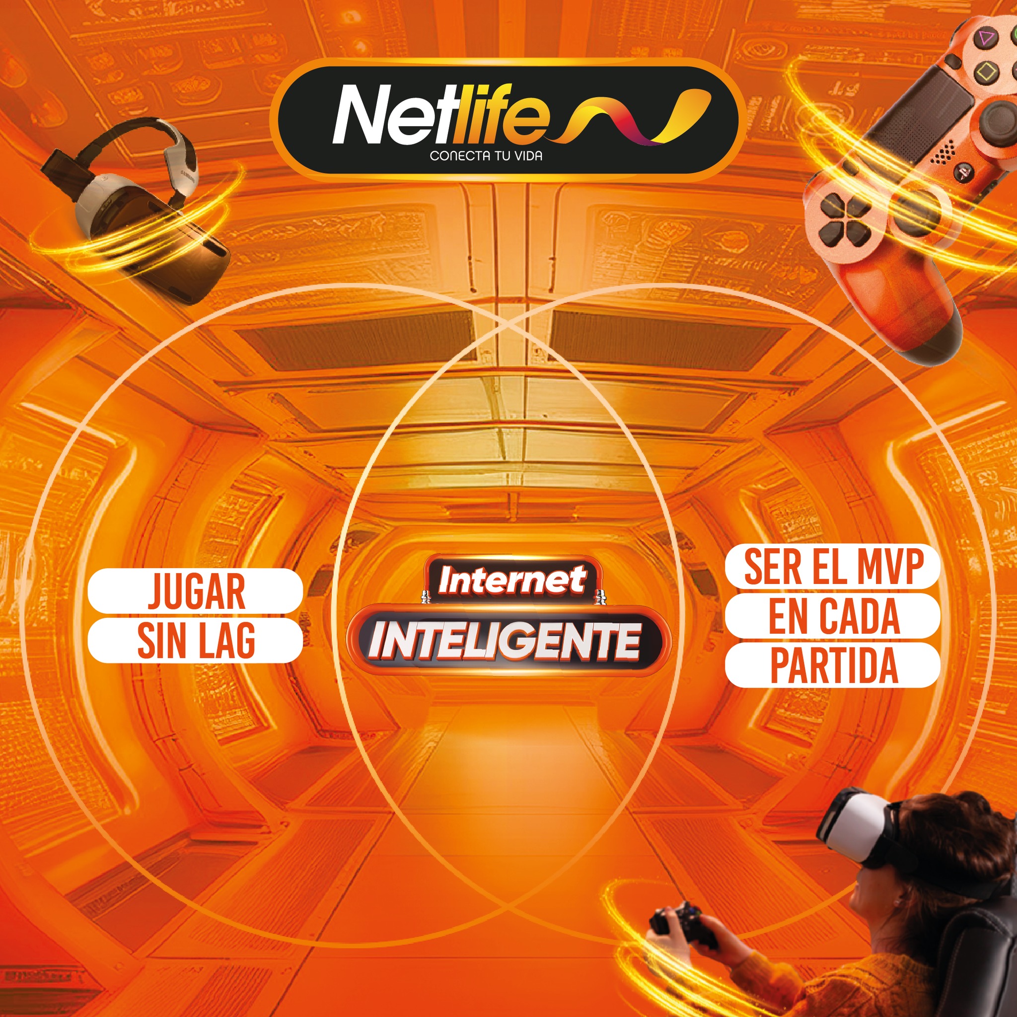 Netlife Ecuador - 🎮⚡ ¡Tener internet inteligente es la...
