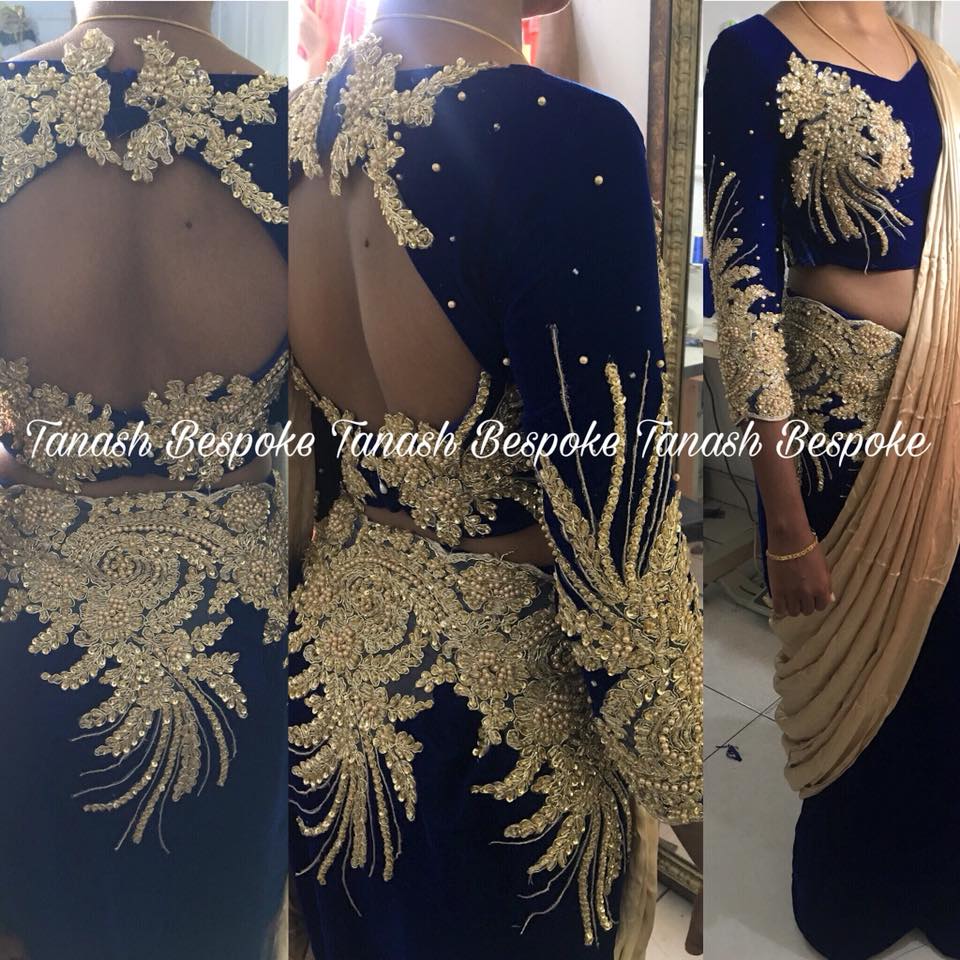 Tanash - 🌌🥂 More Bespoke pieces in the making! Navy blue... | Facebook