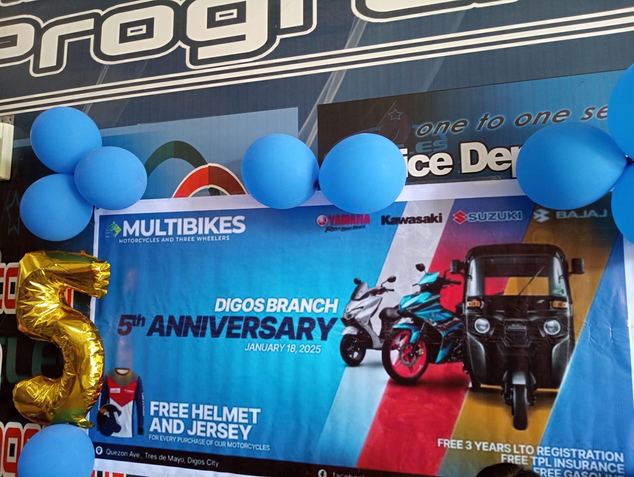 Multibikes Corporation - 🚨 Muktibikes Digos is turning 5! 🚨 Join us on ...