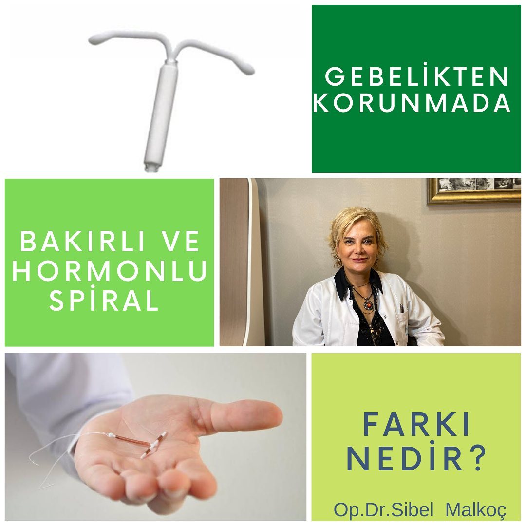 Op. - 🧚🏻‍♀️Bakırlı spiral ve Hormonlu spirali ağrı için ...