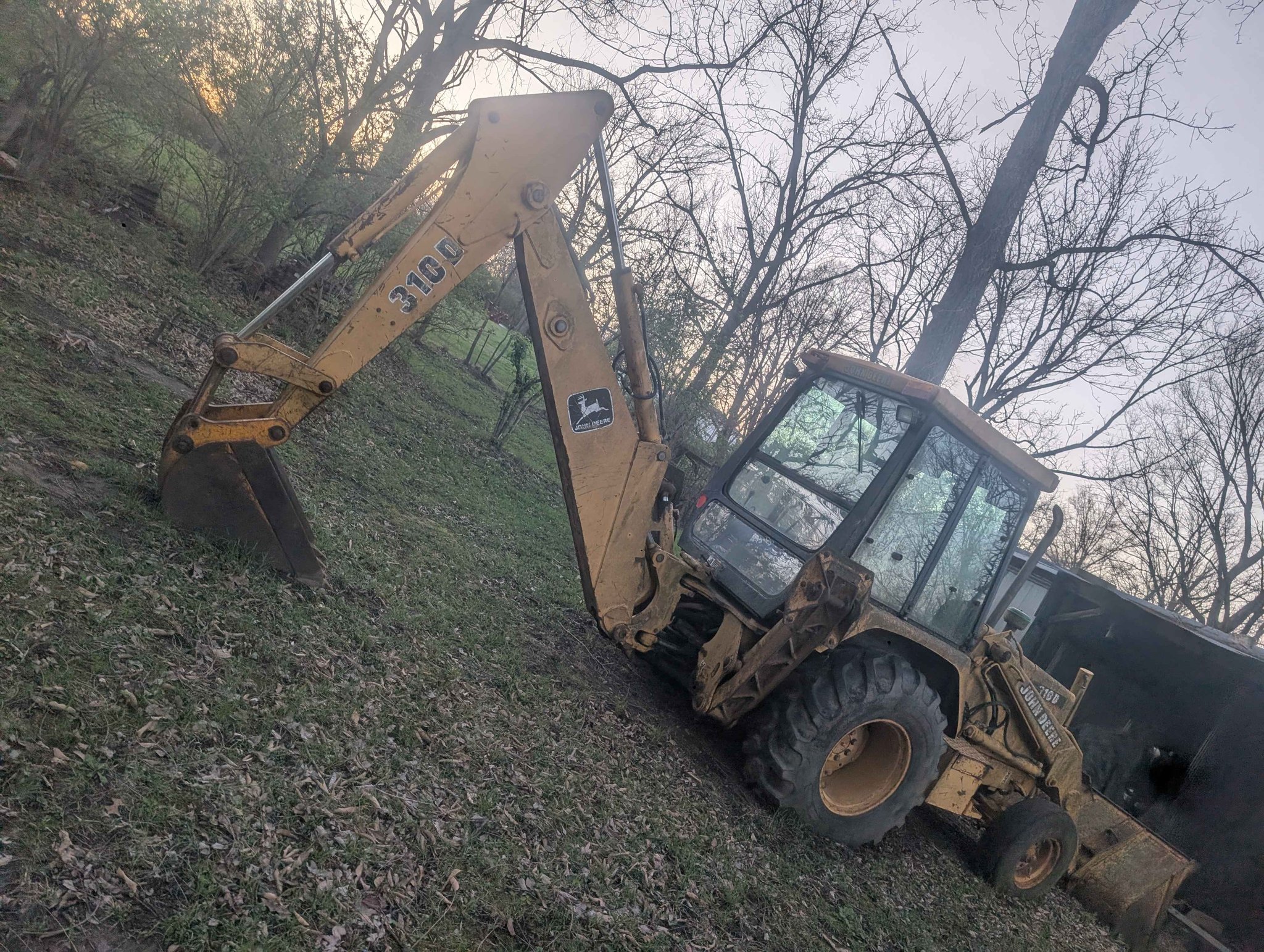 John Deere 310D Backhoe/Bucket Loader with Outriggers - Toy ...