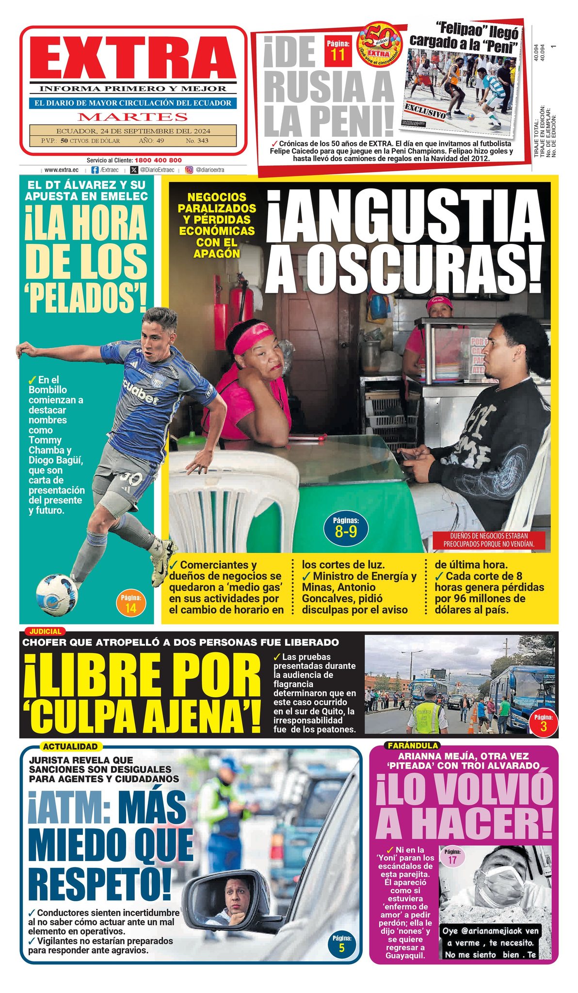 Diario - ☀️ ¡Buen día! Les compartimos la #PortadaEXTRA de este martes ...