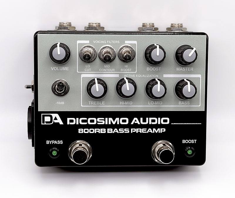 Dicosimo Audio 800RB bass preamp review