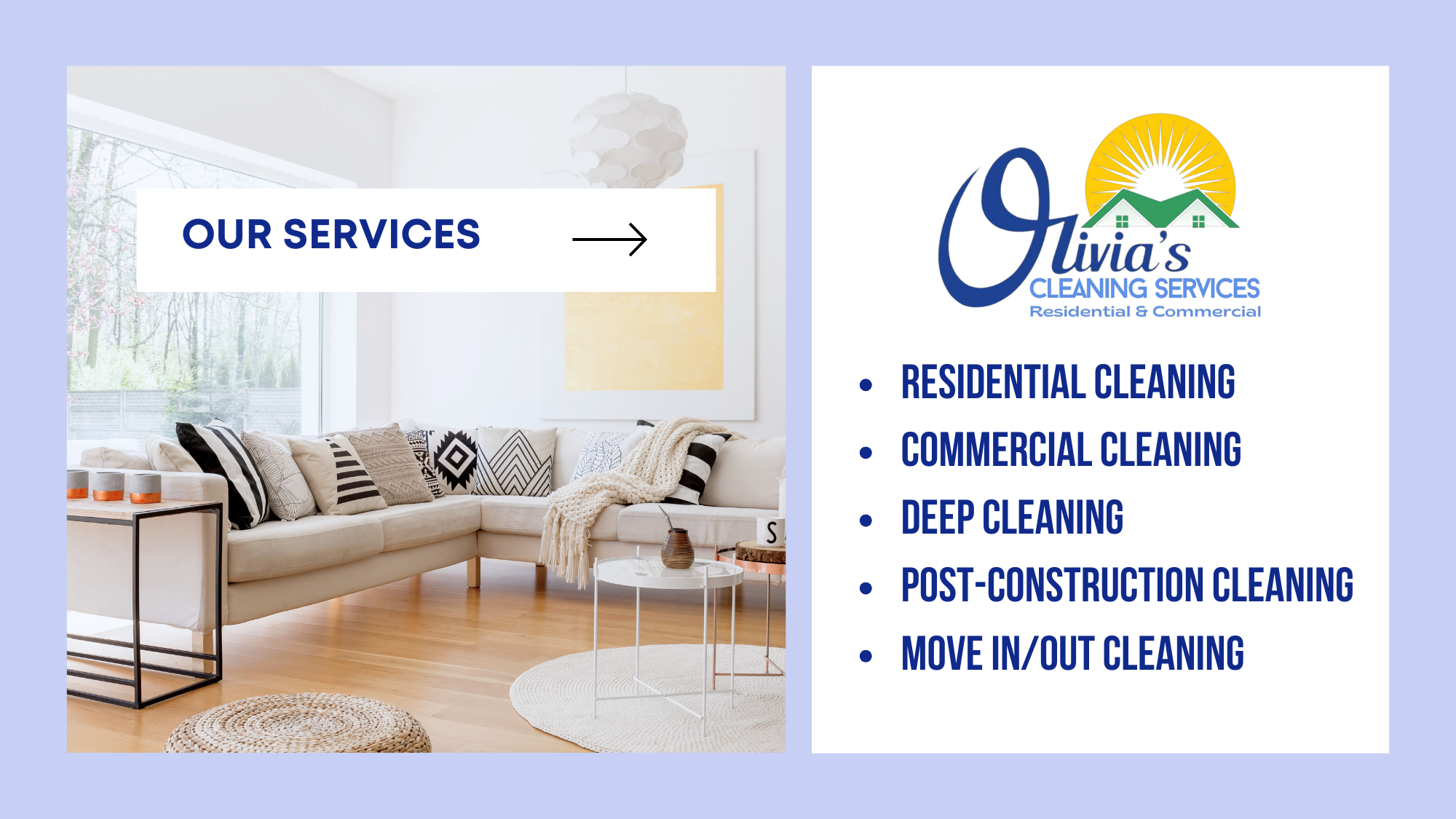 Olivia's Cleaning Services | St. Louis MO