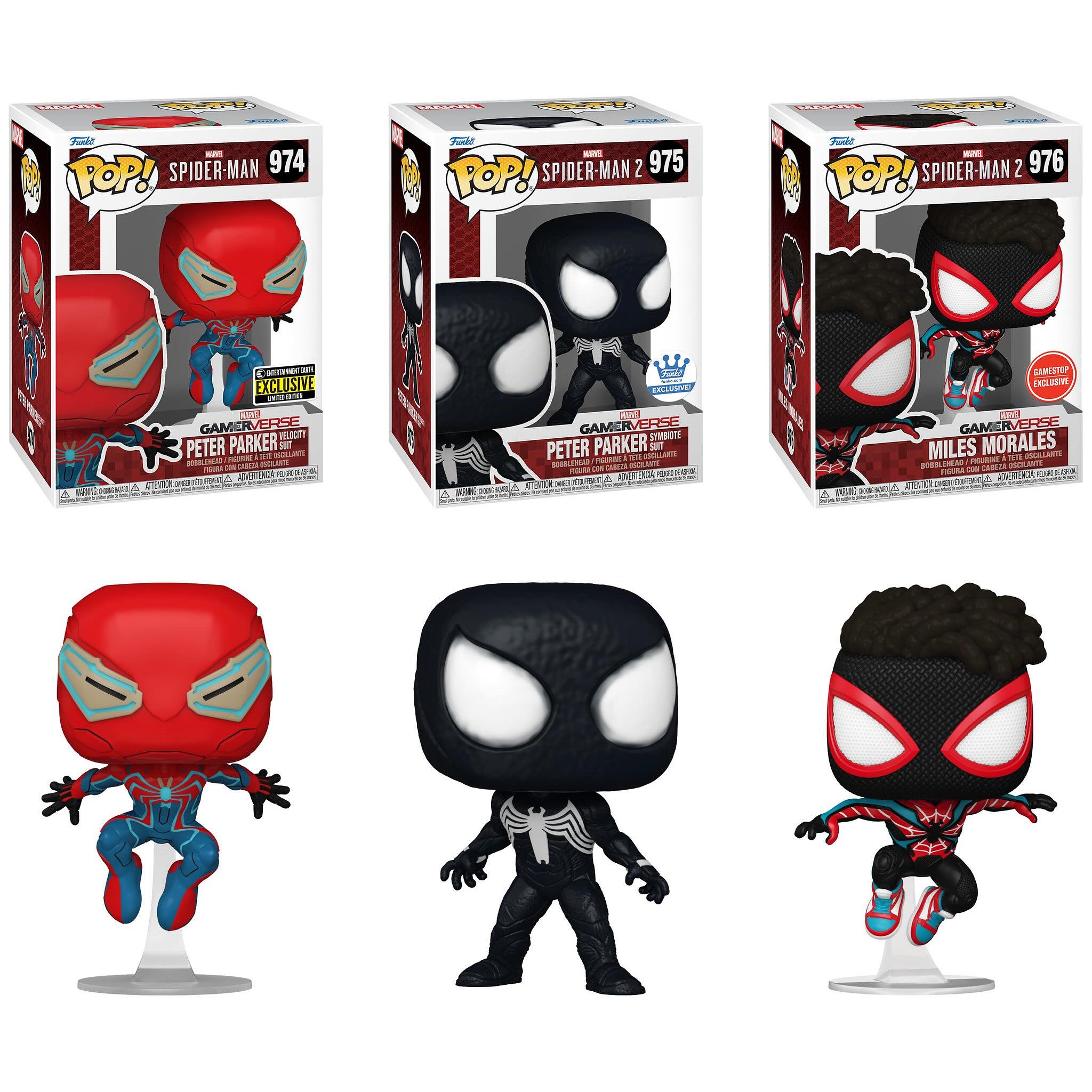 Symbiote Spiderman Game Pop Vinyl ?LIVE? Funko Exclusive Peter 