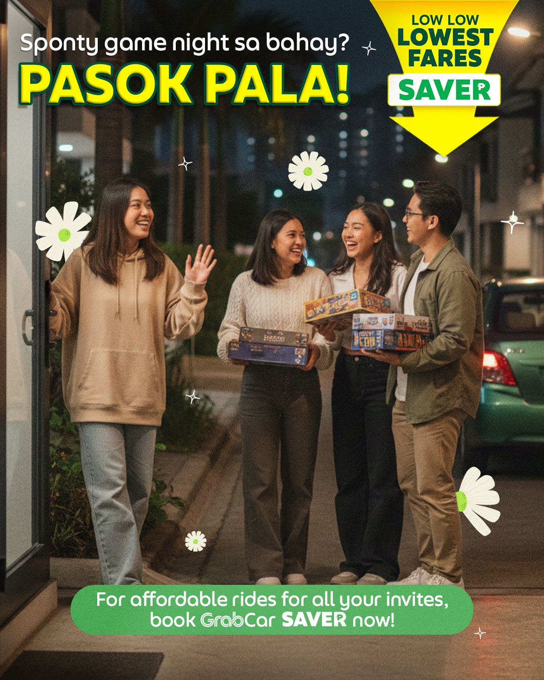 Grab - Madali mag invite kapag affordable naman ang rides! Lalo na’t ...