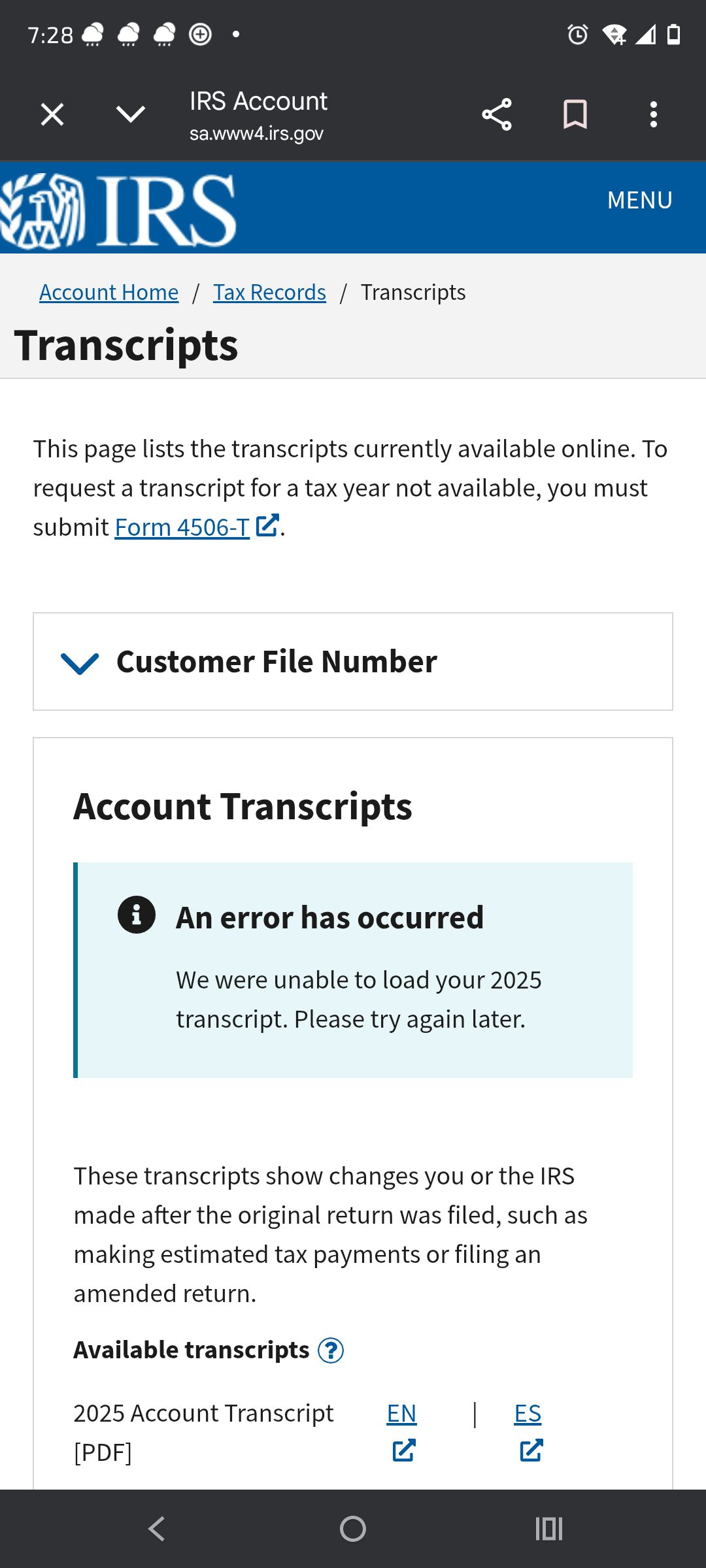 Any one else say this when they try to open transcripts???? | Facebook