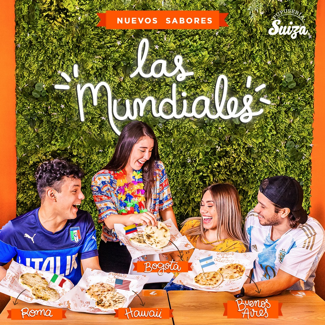 Pupuseria Suiza - 🎉Le hemos dado la vuelta al mundo con... | Facebook