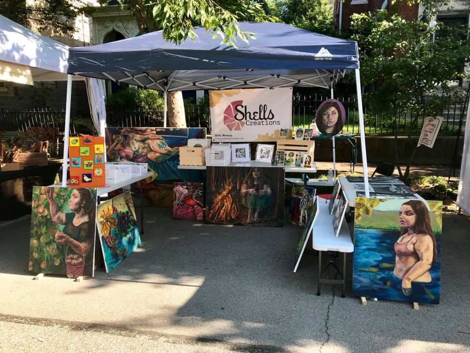 My very first art fair was a success!... - Shells Creations | Facebook