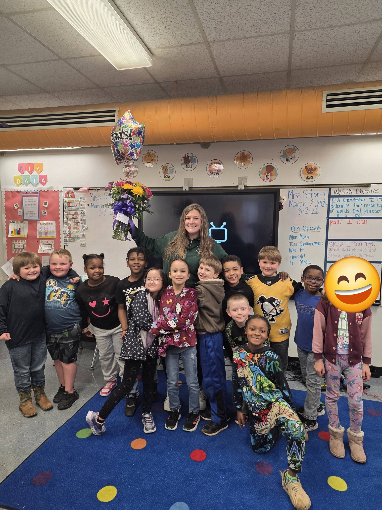 Congratulations to Ms. Strong on... - Mt.Gilead Elementary | Facebook