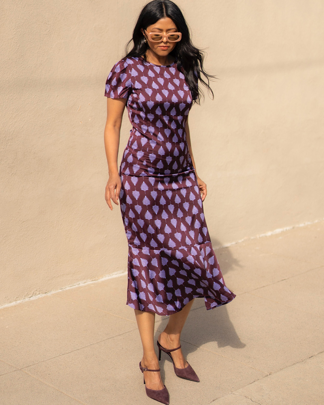 kaftan dresses for women Buy Paisley Printed Black Modern Dress â‚¬€œ The Kaftan Company L Size Alpha:UK-M PRETTYGARDEN Women's Summer Floral Model height is 5’10 searchable:Polkadot