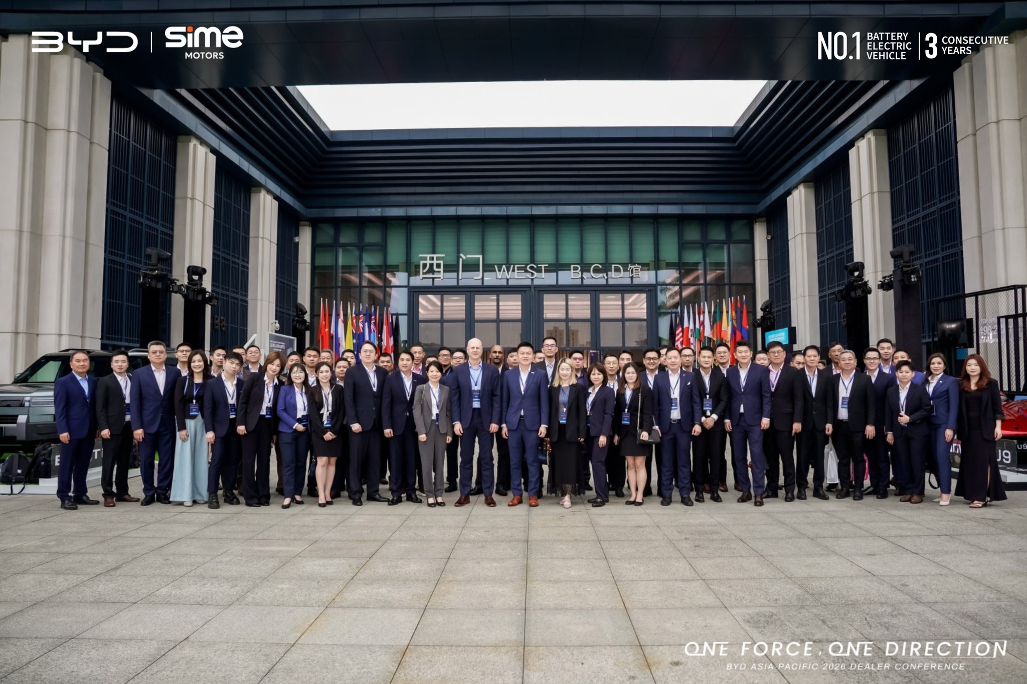 A proud milestone for BYD Sime Motors! Representing Malaysia at