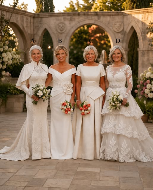 Wedding gown suggestions for older bride?