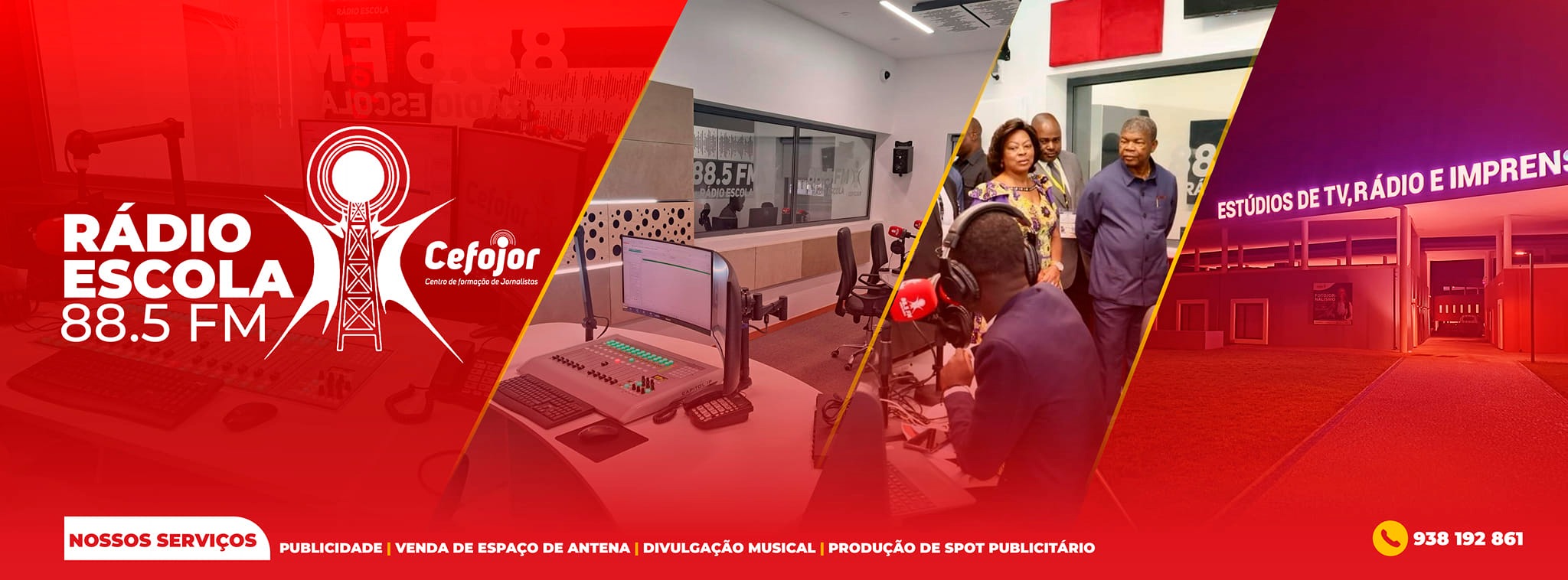 Rádio Escola 88.5 FM no Huambo | Huambo
