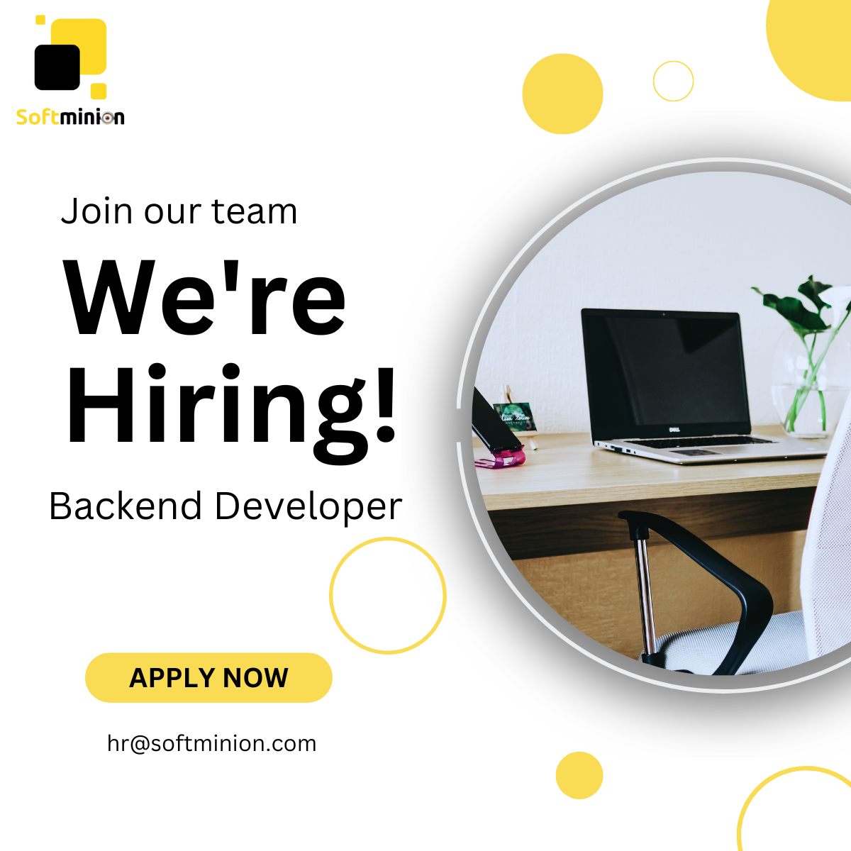 Soft Minion - Back-end Developer (Laravel) Recruitment...